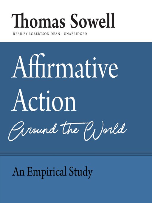 Title details for Affirmative Action Around the World by Thomas Sowell - Available
